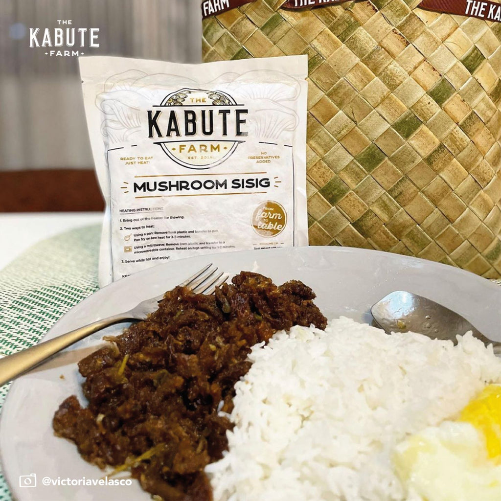Kabute Farm’s Ready To Heat Mushroom Sisig Should Be Your New Sizzling Addiction